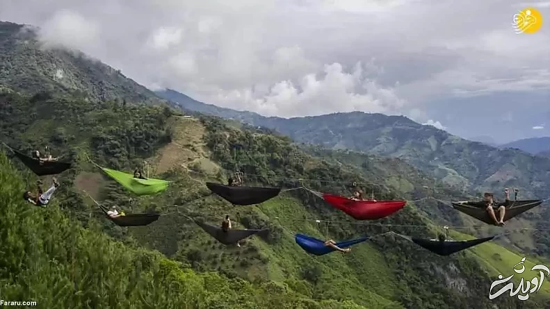 تصاویر - هتلی روی صخره ای عمودی برای ماجراجویان